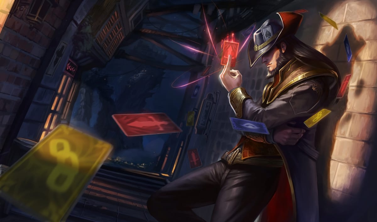 Twisted Fate Classic Skin - Atualizado - League of Legends Wallpapers